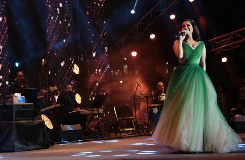 Sherine Abdel-Wahab at Dbayeh Int Festival