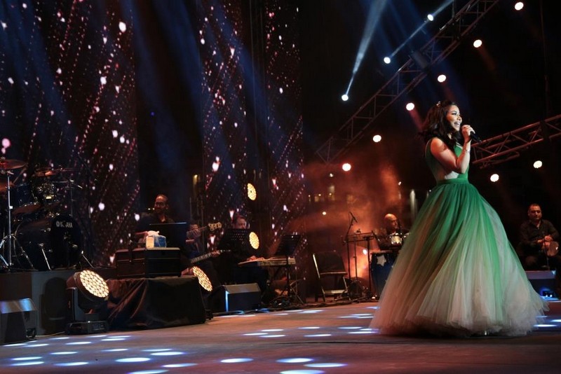 Sherine Abdel-Wahab at Dbayeh Int Festival