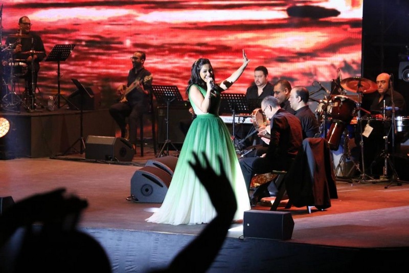 Sherine Abdel-Wahab at Dbayeh Int Festival