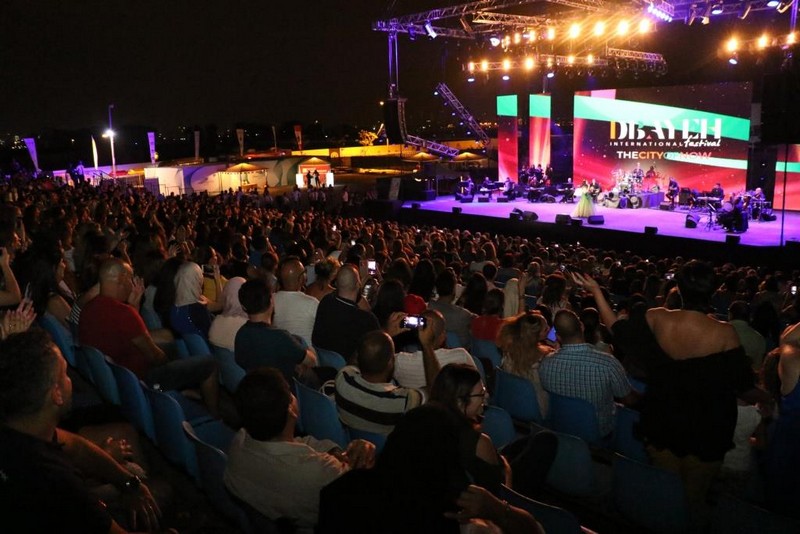 Sherine Abdel-Wahab at Dbayeh Int Festival