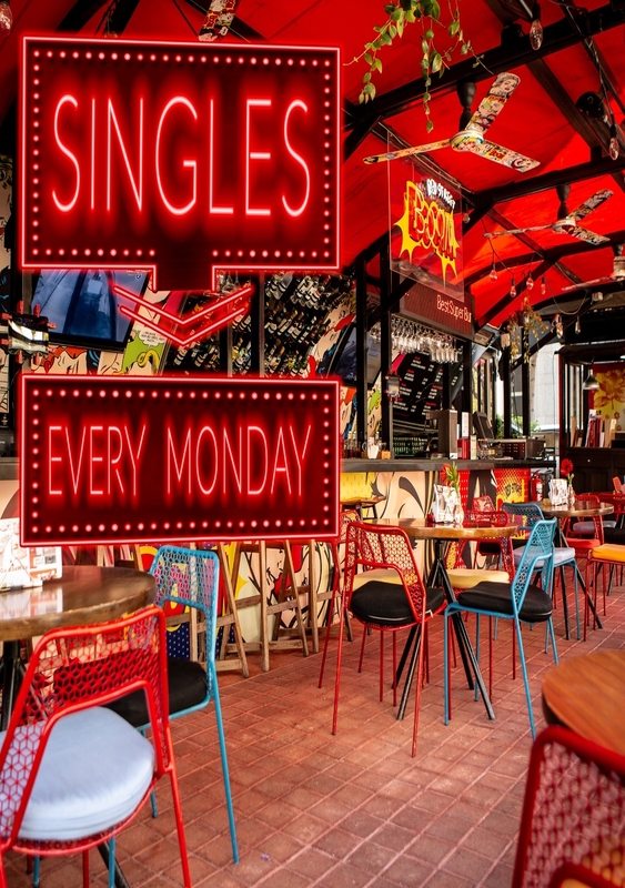 Singles Monday at The Redstreet Boom