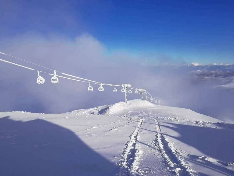 First Snowfall in Lebanon