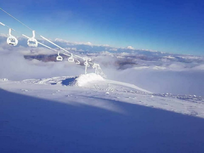 First Snowfall in Lebanon