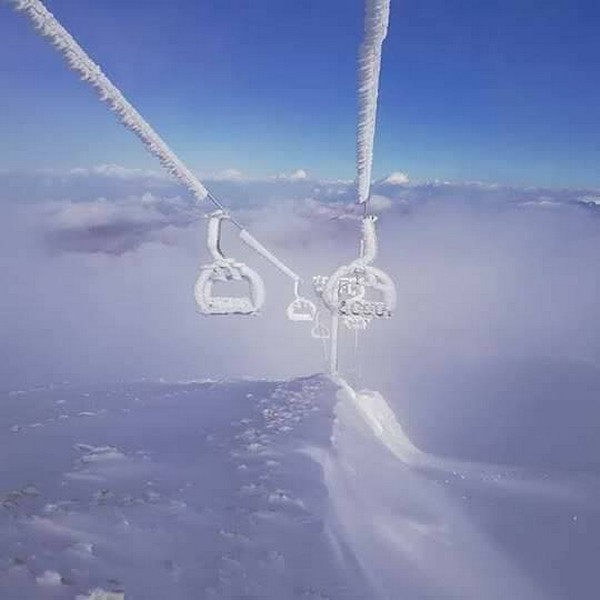 First Snowfall in Lebanon