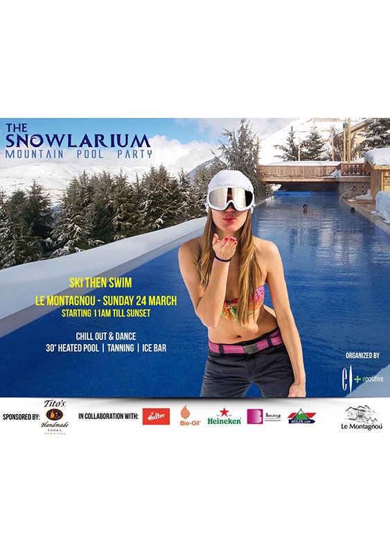 The Snowlarium Mountain Pool Party