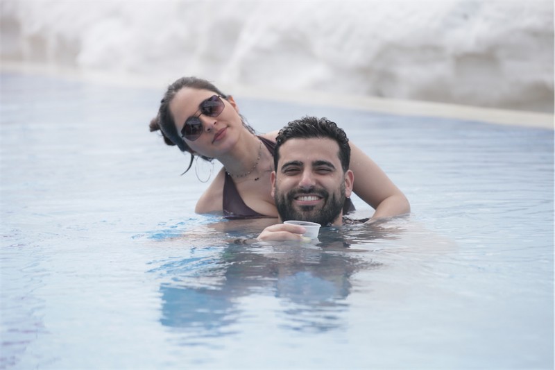 The Snowlarium Mountain Pool Party
