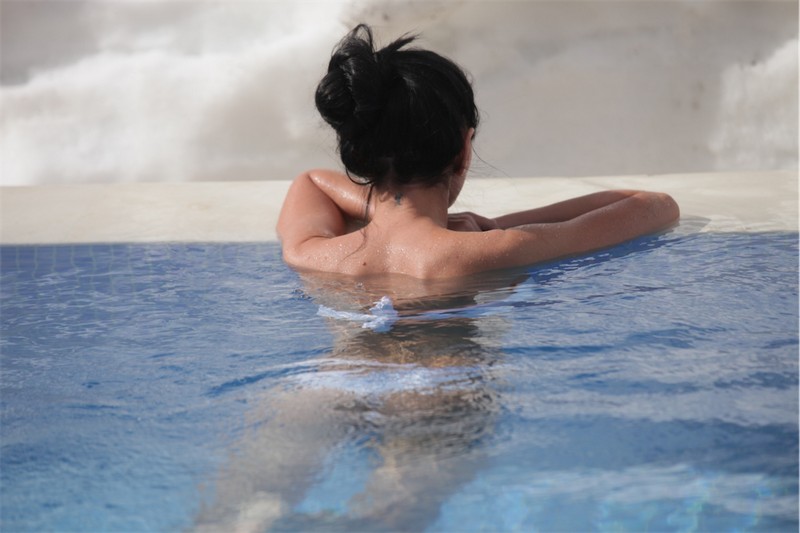 The Snowlarium Mountain Pool Party
