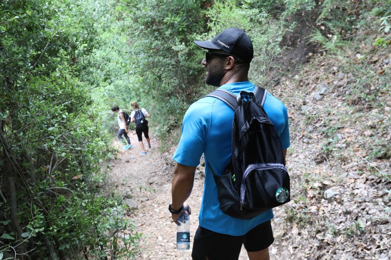 Starbucks Hiking