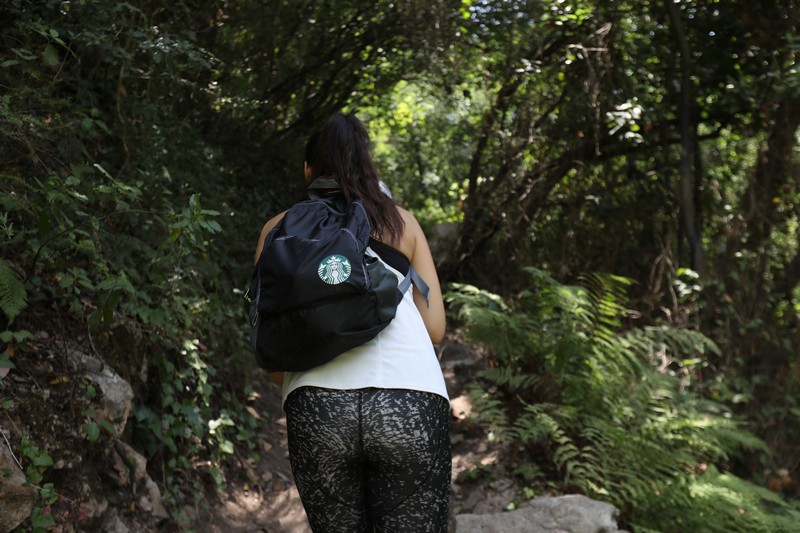 Starbucks Hiking