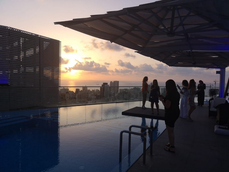 Shades of Blue at Staybridge Suites