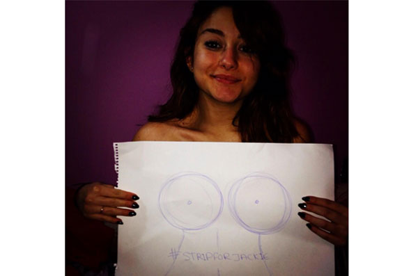 strip for Jackie Chamoun is trending