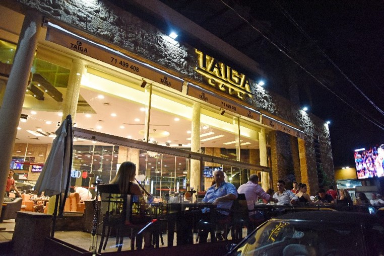 Taiga Cafe on Saturday Night