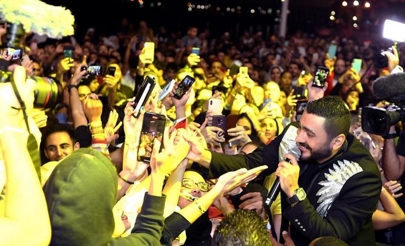 NYE with Nancy Ajram and Tamer Hosny