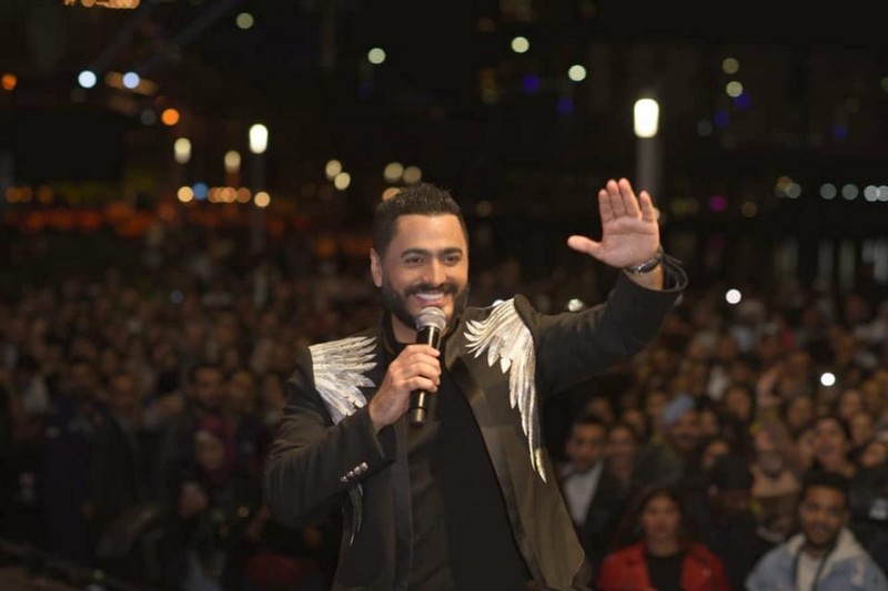 NYE with Nancy Ajram and Tamer Hosny