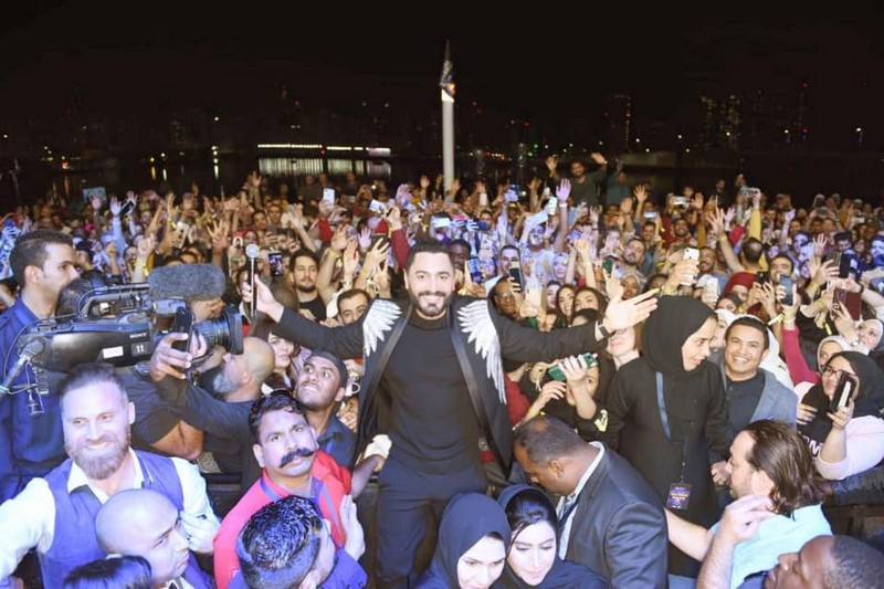 NYE with Nancy Ajram and Tamer Hosny