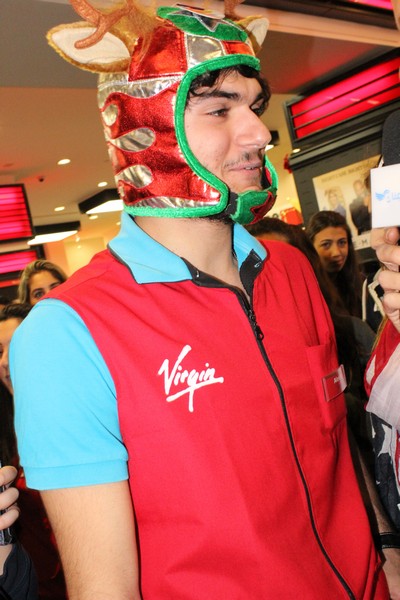 Tanguy in Virgin Megastore