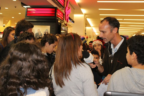 Tanguy in Virgin Megastore