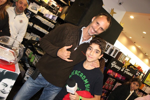 Tanguy in Virgin Megastore