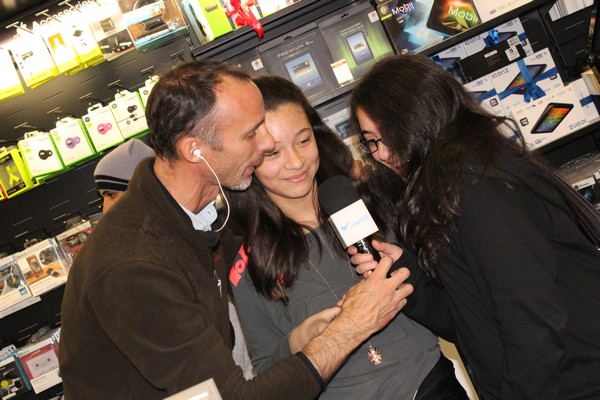 Tanguy in Virgin Megastore