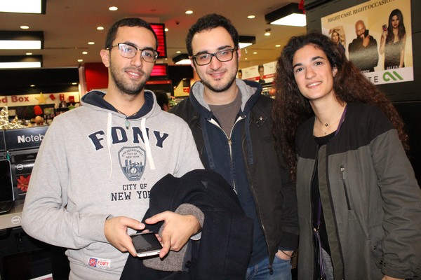 Tanguy in Virgin Megastore