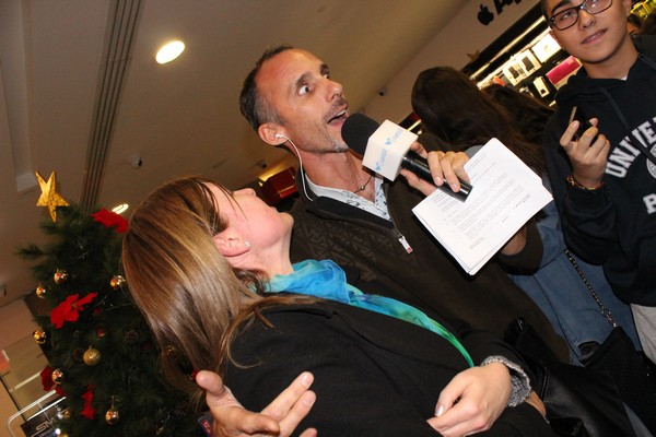 Tanguy in Virgin Megastore
