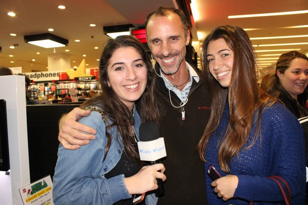 Tanguy in Virgin Megastore