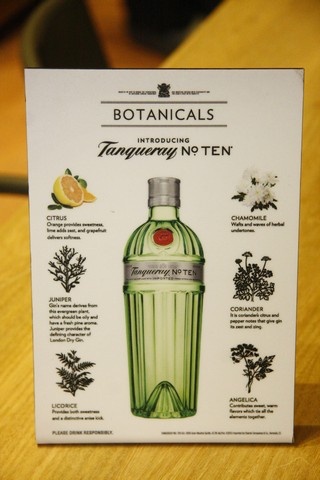 A Fine Drinking evening with Tanqueray No TEN