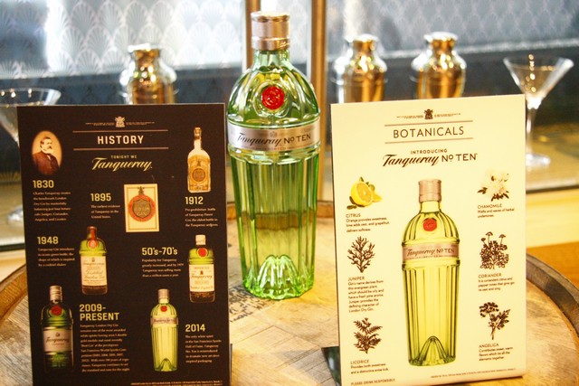 A Fine Drinking evening with Tanqueray No TEN