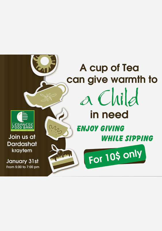 Lebanese Food Bank Tea Party