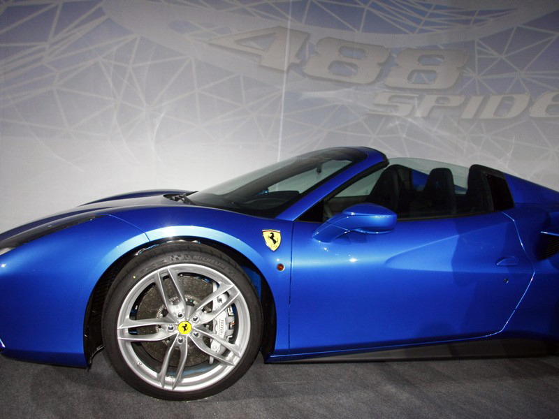 Launching of Ferrari 488 Spider