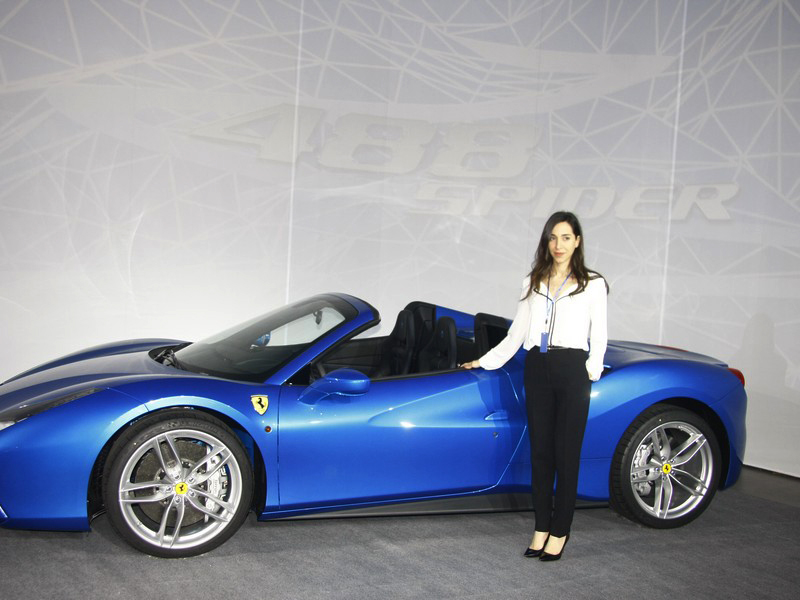 Launching of Ferrari 488 Spider