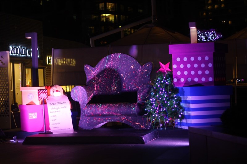 Christmas decoration by Classy Solutions at Zaitunay Bay