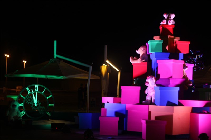 Christmas decoration by Classy Solutions at Zaitunay Bay