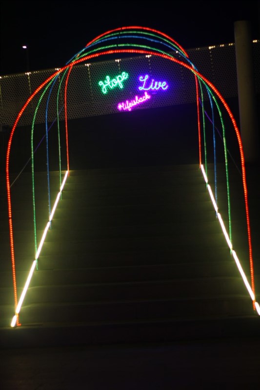 Christmas decoration by Classy Solutions at Zaitunay Bay