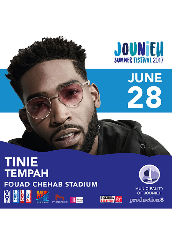 Tinie Tempah at Jounieh Summer Festival