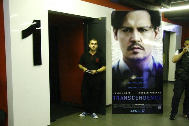 Avant Premiere of Transcendence