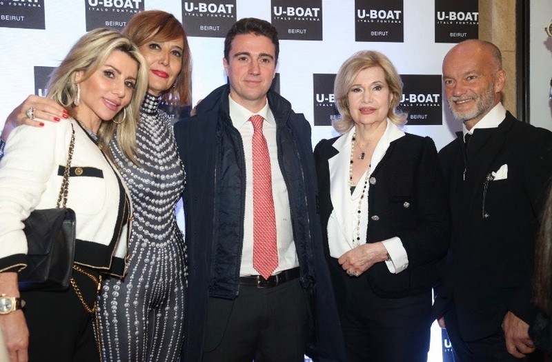 U Boat Watches Beirut Boutique Opening - Downtown