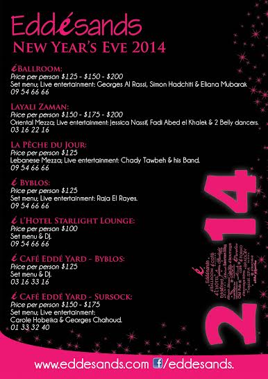 New Year Eve at La Peche Du Jour