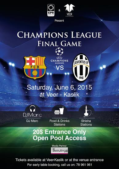 Champions League Final at Veer
