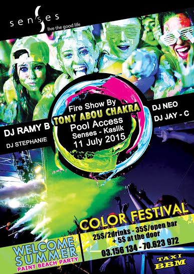 Welcome Summer Color Festival