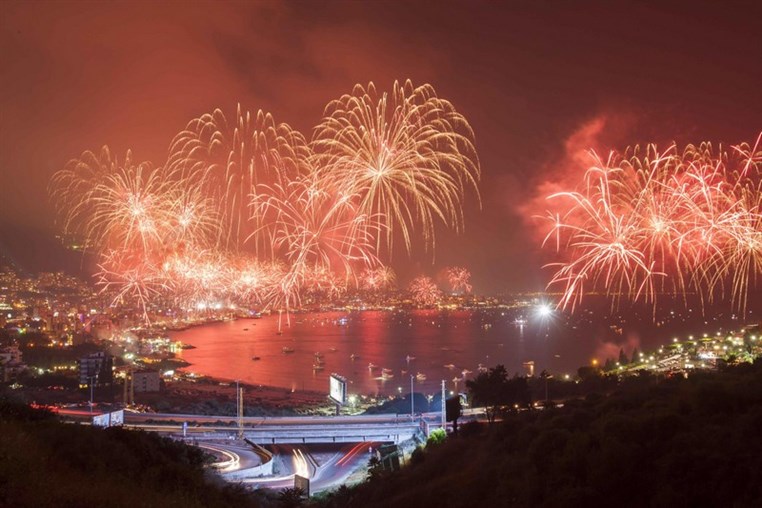 Jounieh Fireworks Show