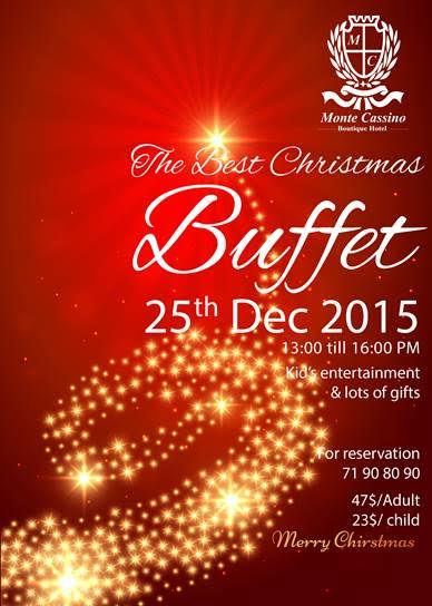 Christmas Buffet at Monte Cassino