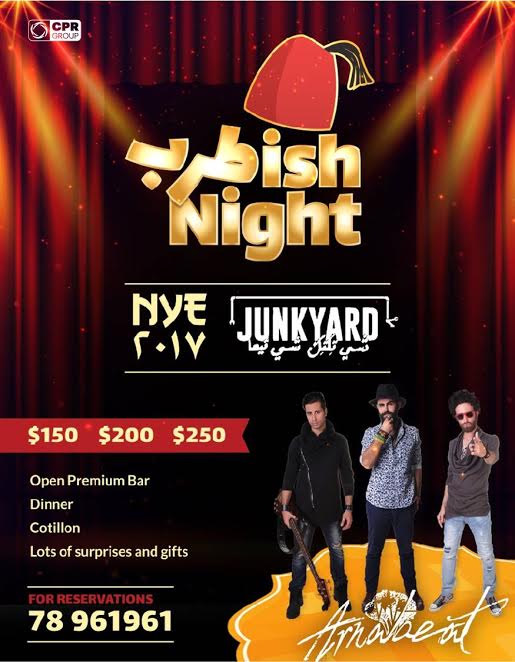 NYE Junkyard Beirut