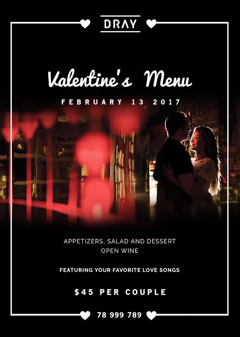 Valentine's Night at Dray