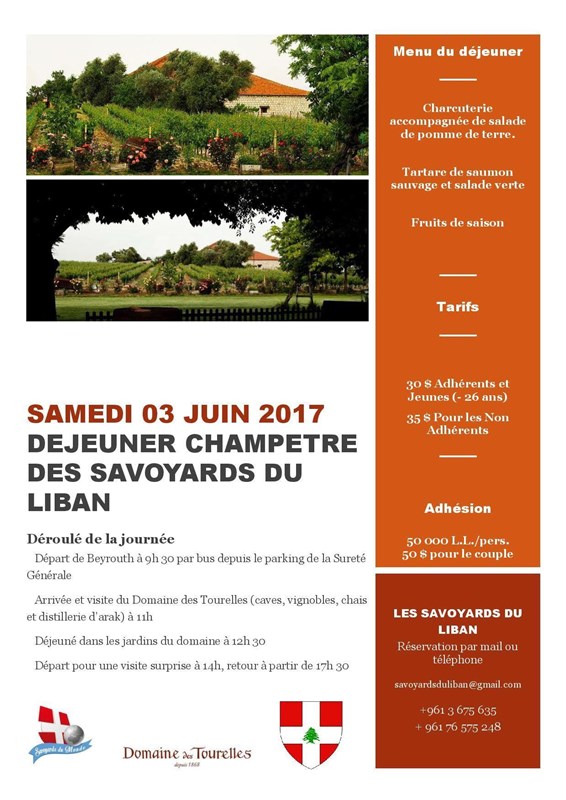 Dejeuner Champetre Des Savoyards Du Liban