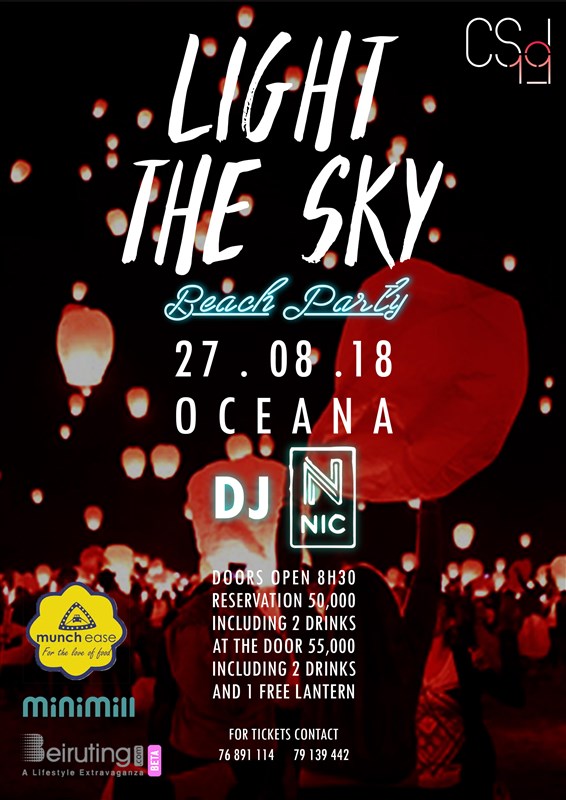 Light The Sky Beach Party