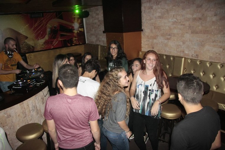 Uruguay street on Saturday Night