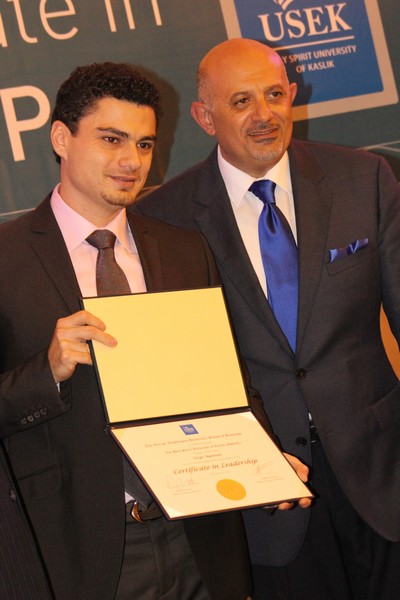 USEK 2nd Certificate in Leadership Ceremony