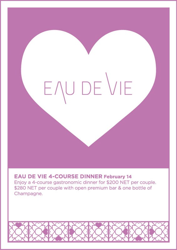 Valentine at Eau De Vie