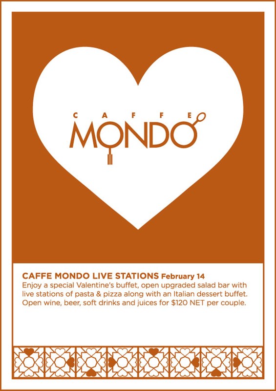 Valentine at Caffe Mondo